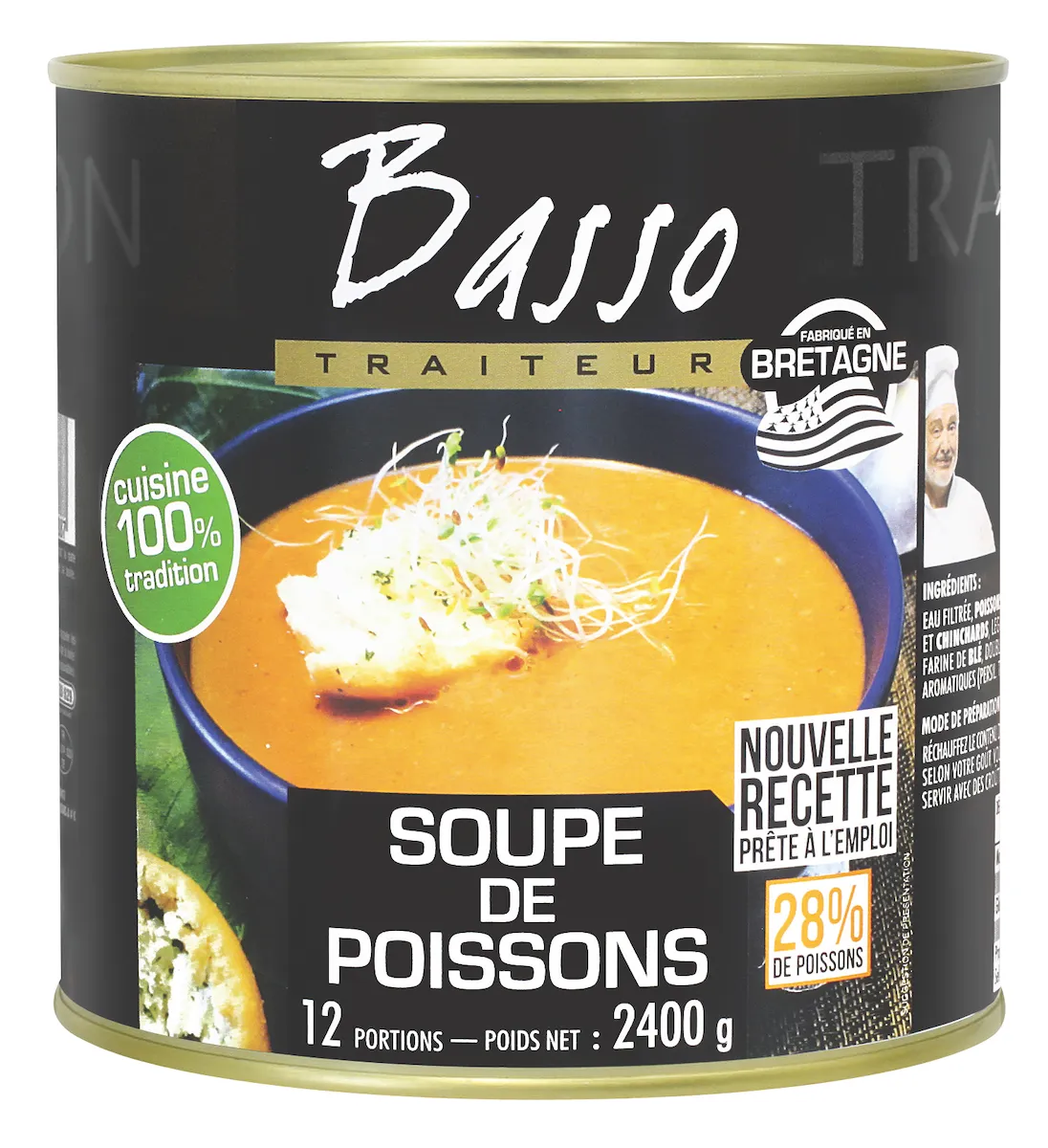 SOUPE DE POISSONS - BOITE 3/1