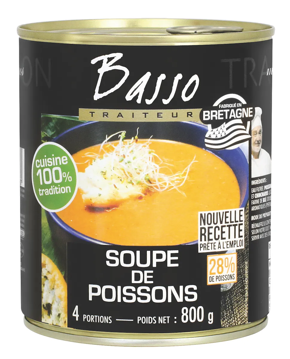 SOUPE DE POISSONS - BOITE 4/4 O.F.