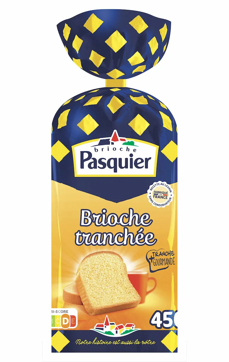 BRIOCHE TRANCHEE - TRANCHE GOURMANDE - 450G