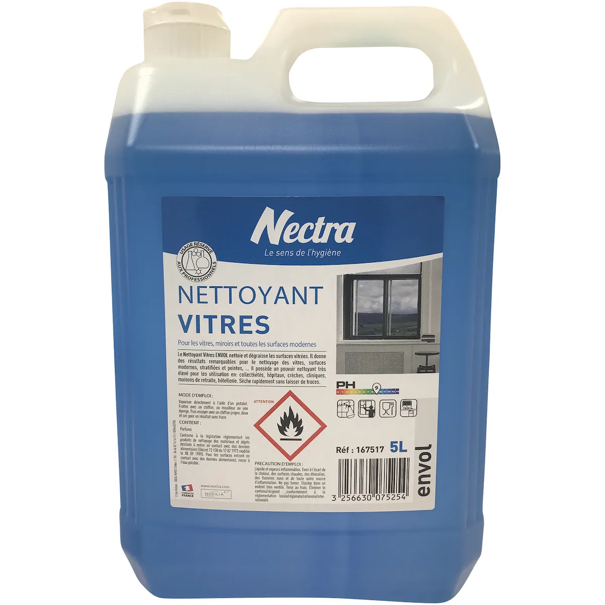 NETTOYANT VITRE ENVOL 5L