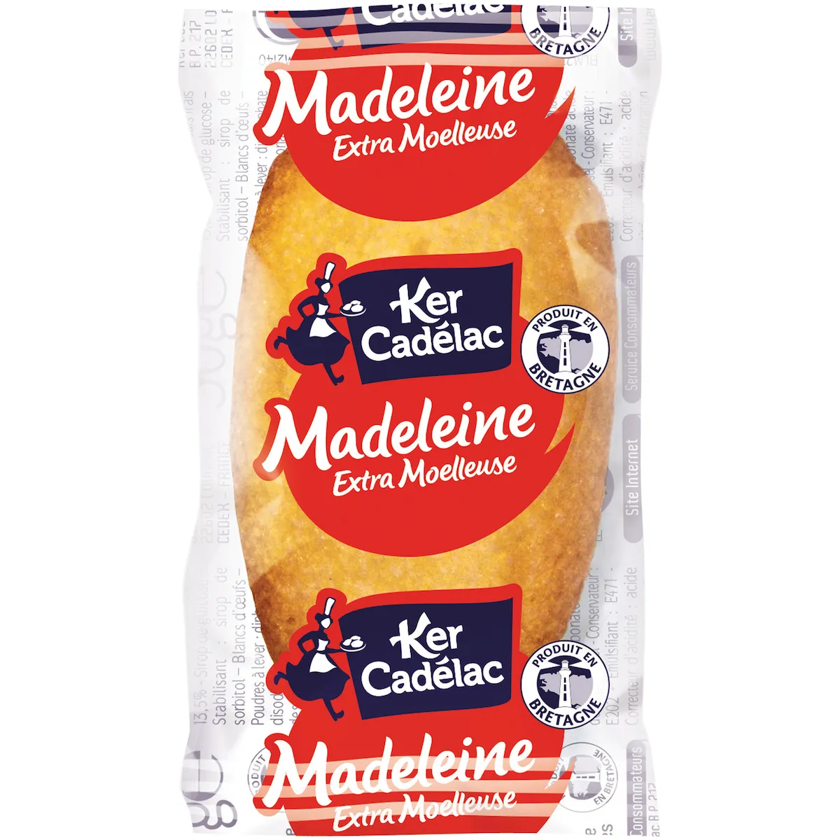 MADELEINE MGV AUX OEUFS FRAIS MOELLEUSE EXTRA 30G