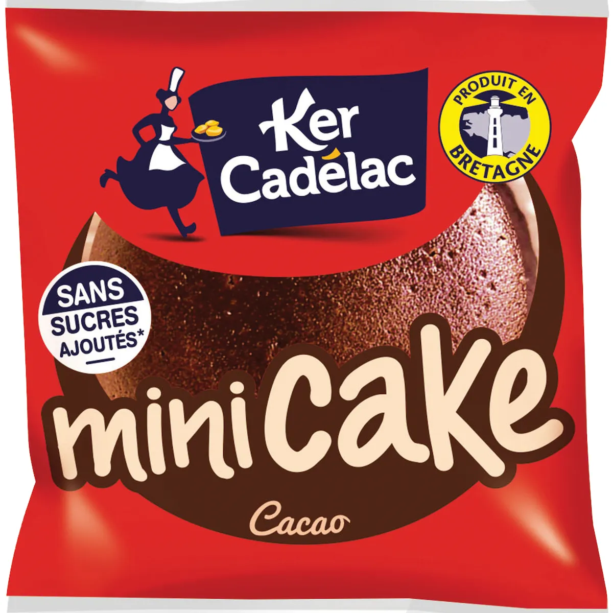 MINI CAKE CACAO 30G SANS SUCRE AJOUTE