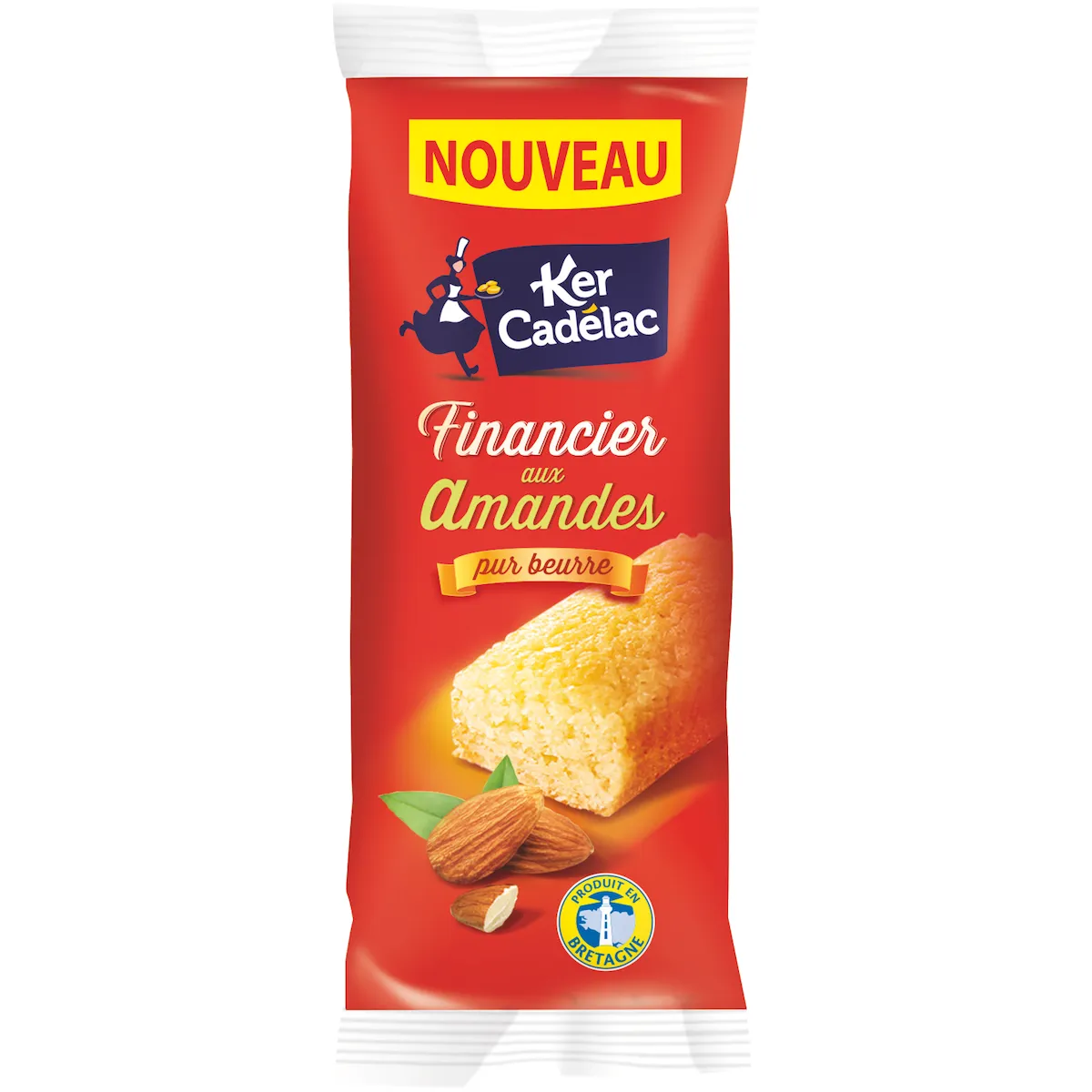 FINANCIER AUX AMANDES PUR BEURRE 25G