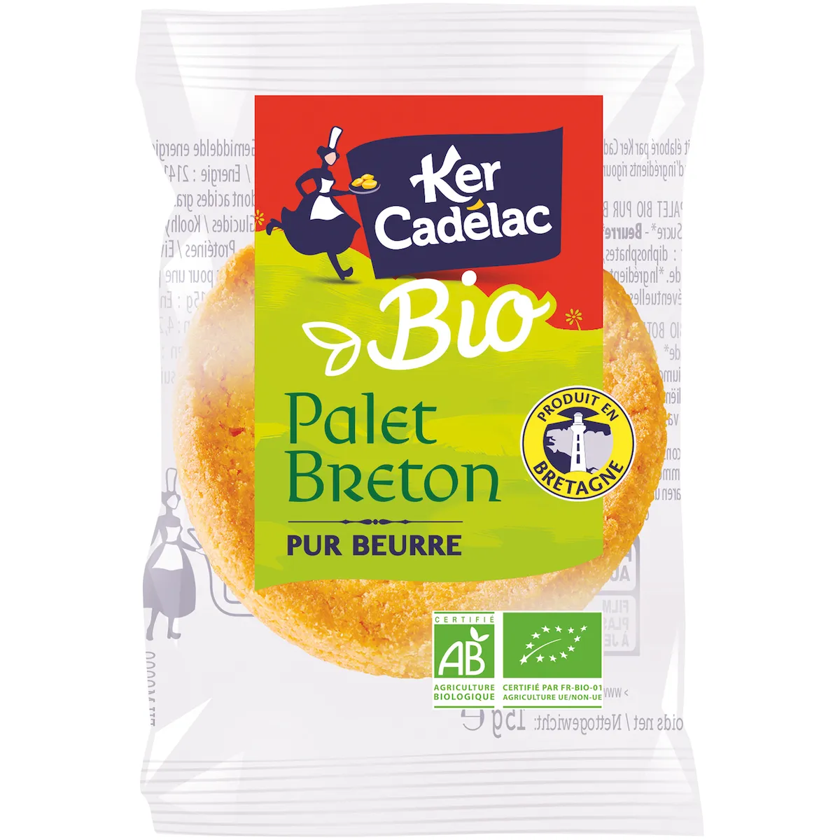 PALET BRETON PUR BEURRE 15G BIO