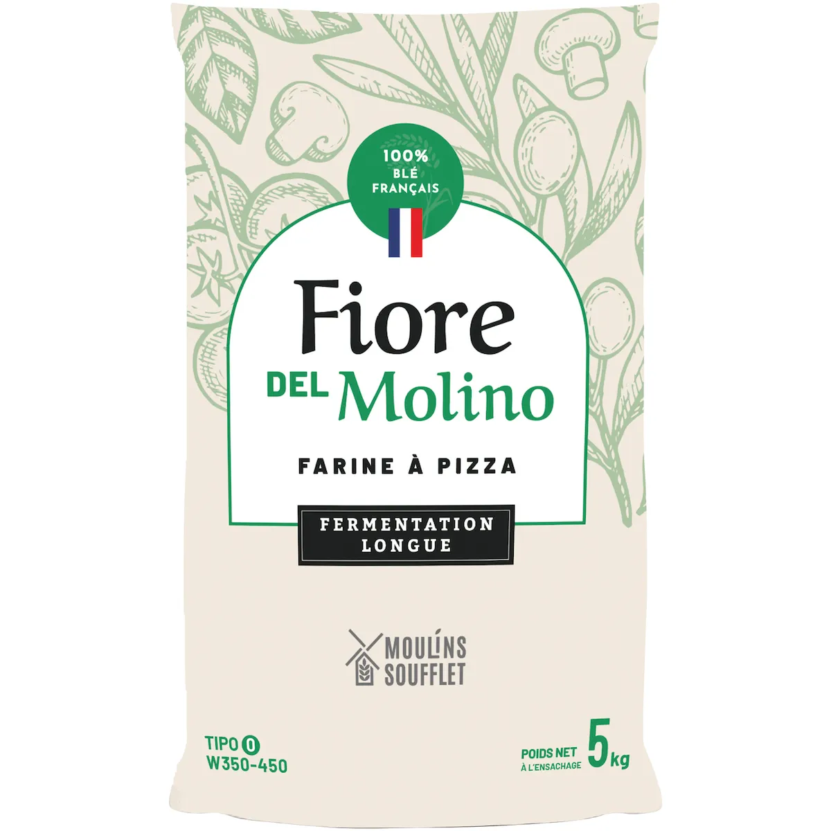 FARINE A PIZZA LONGUE FERMENTATION 5KG