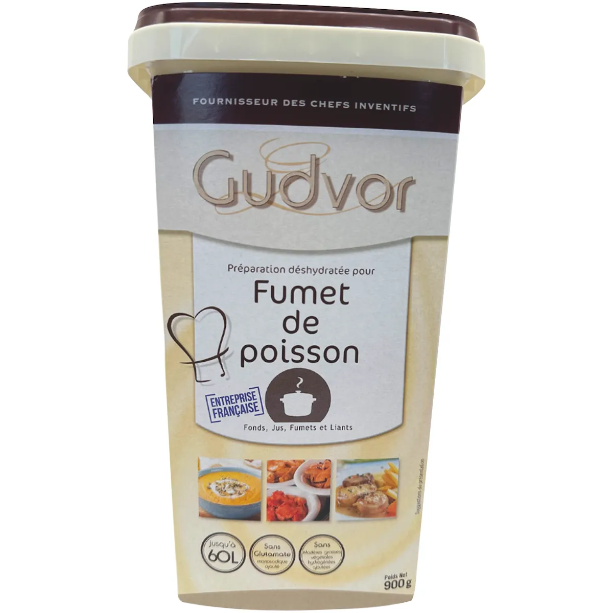 FUMET DE POISSON BTE 900G - 15 A 25G/L