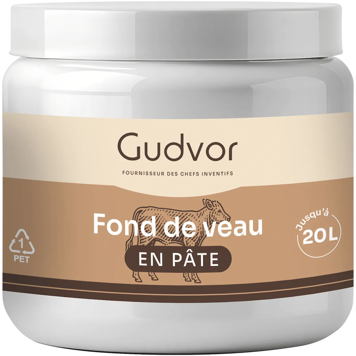 FOND DE VEAU EN PATE 500G