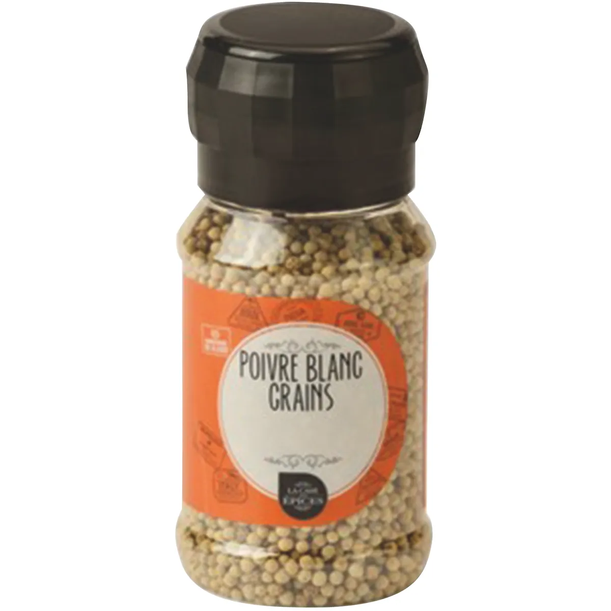 POIVRE BLANC GRAIN FLAPPER ET BROYEUR 280G