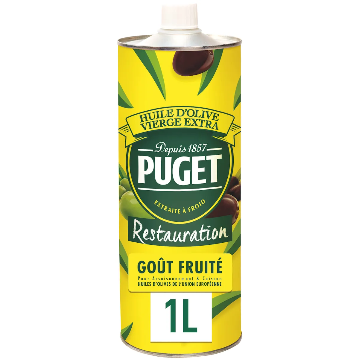 HUILE D'OLIVE PUGET RESTAURATION - BIDON METAL 1L
