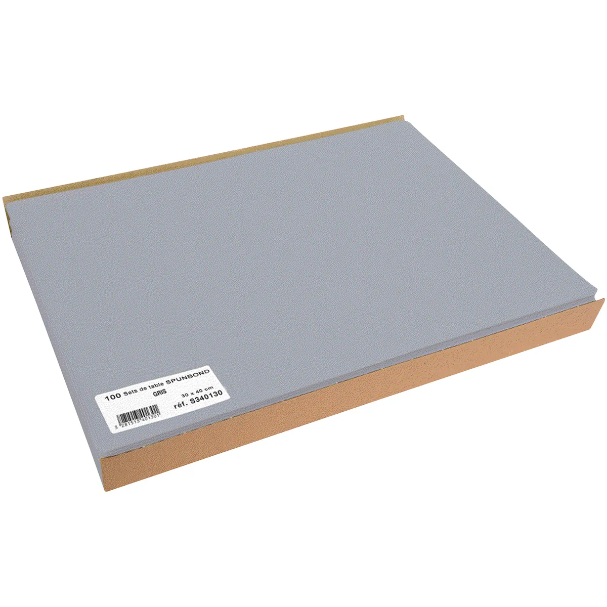 SET SPUNBOND GRIS 30X40 PAR 100