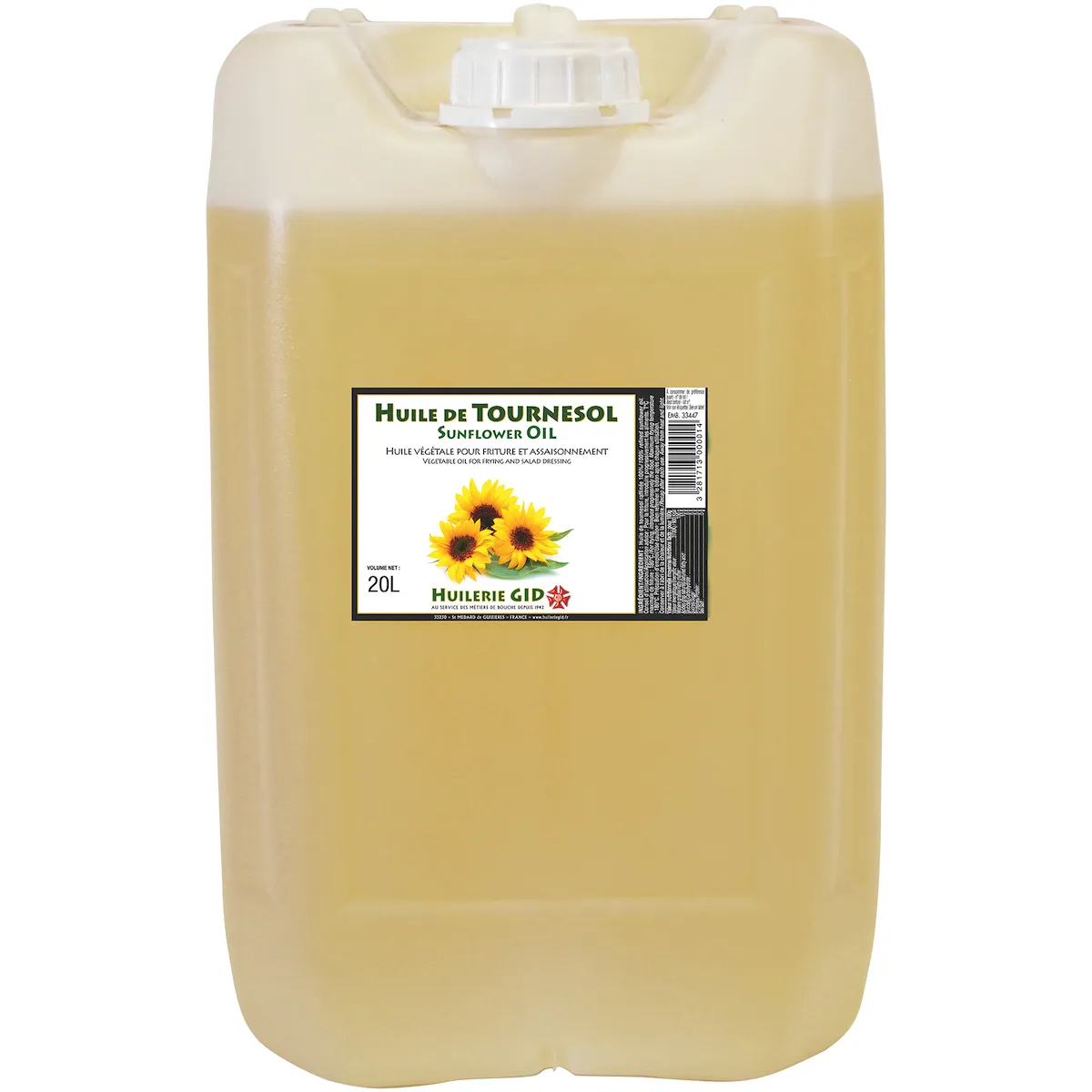HUILE DE TOURNESOL 20 L