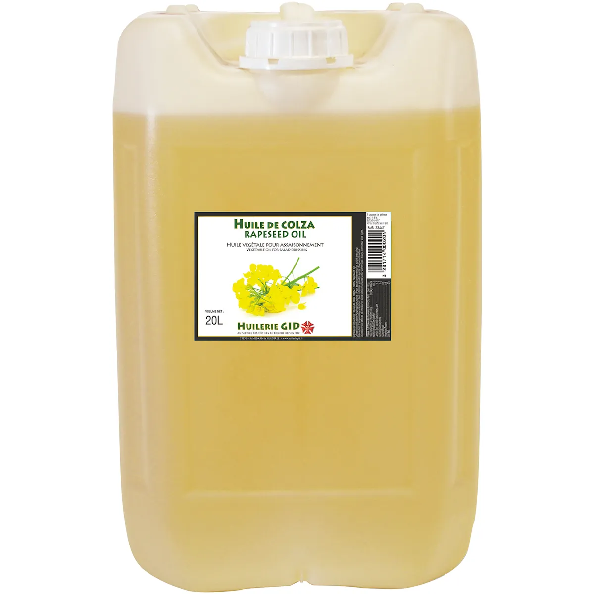 HUILE DE COLZA 20 L
