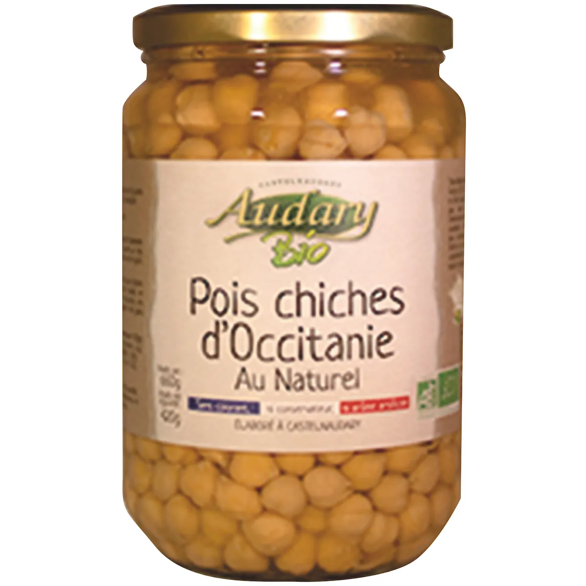 POIS CHICHES BIO D'OCCITANIE - BOCAL 75CL