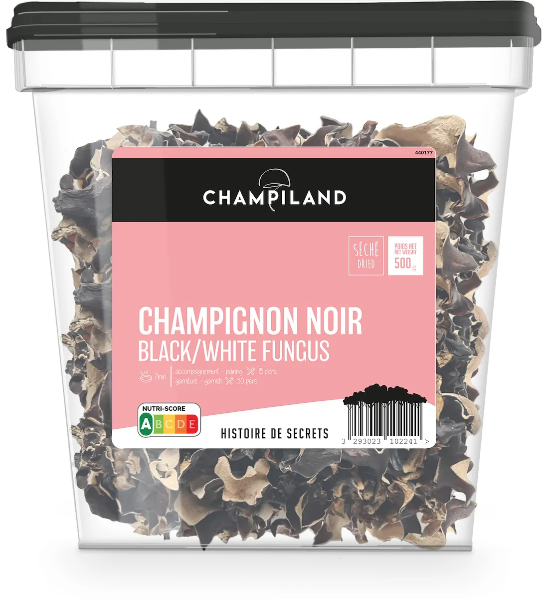 CHAMPIGNONS NOIR 500G