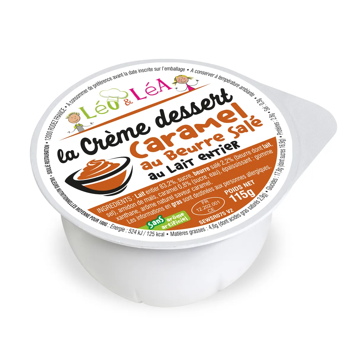 CREME CARAMEL CPL TRANSP 115G