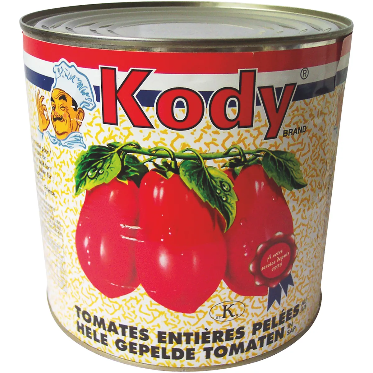 TOMATES ENTIERES PELEES - 3/1