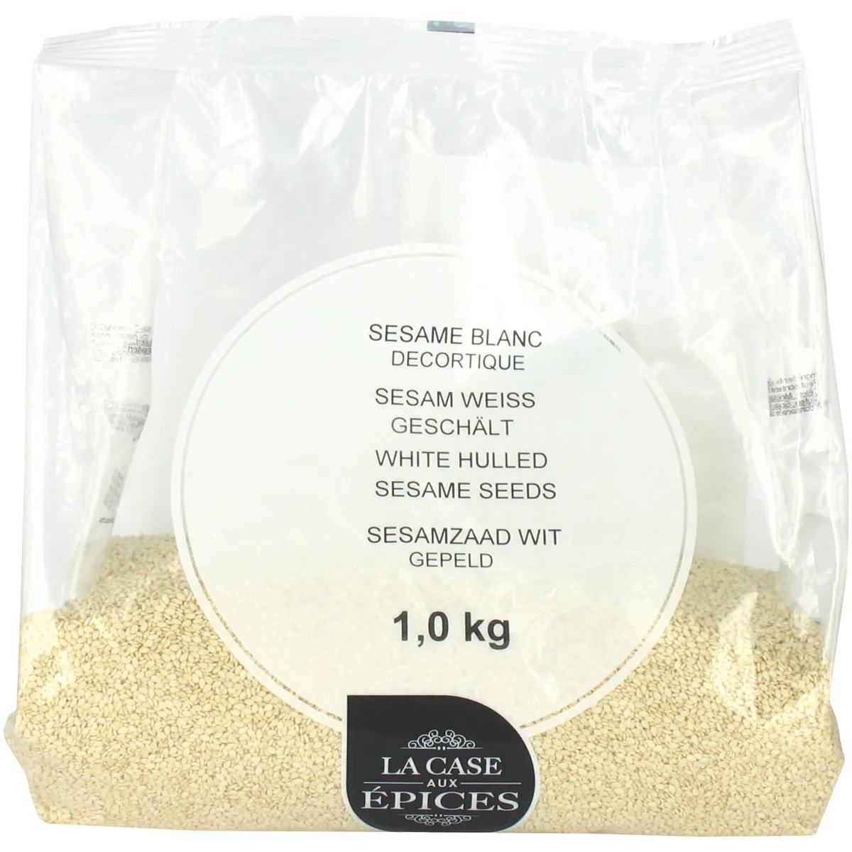 SESAME GRAINES DECORTIQUEES SACHET 1KG