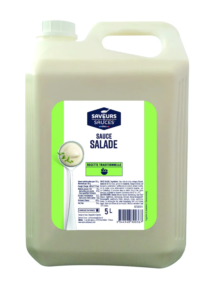SAUCE SALADE - BIDON DE 5L