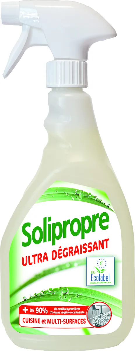 DEGRAISSANT PUISSANT ALIMENTAIRE SOLIPROPRE ECOLABEL - SOLIPRO  750ML