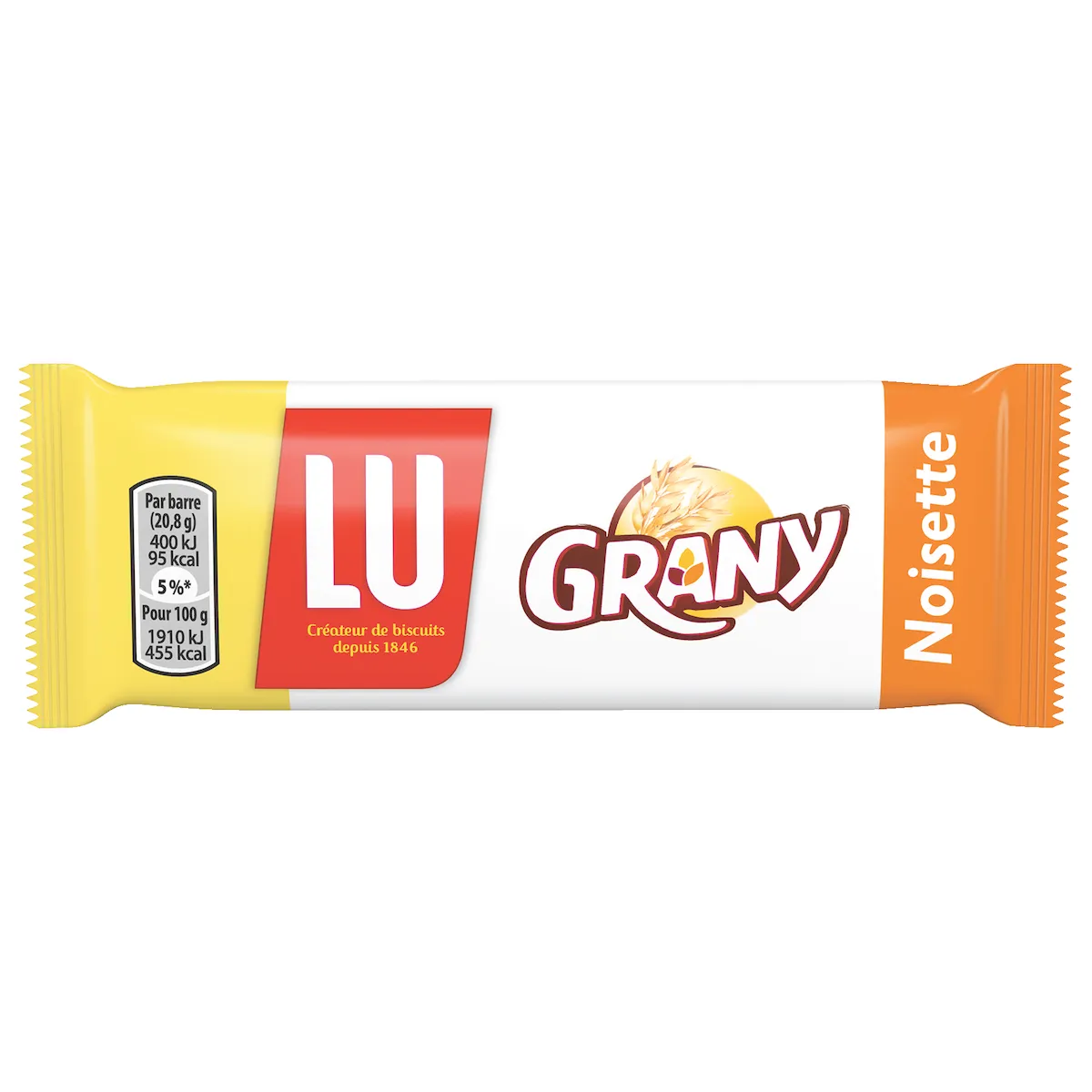 GRANY NOISETTE - COLIS DE 120 BARRES 21G