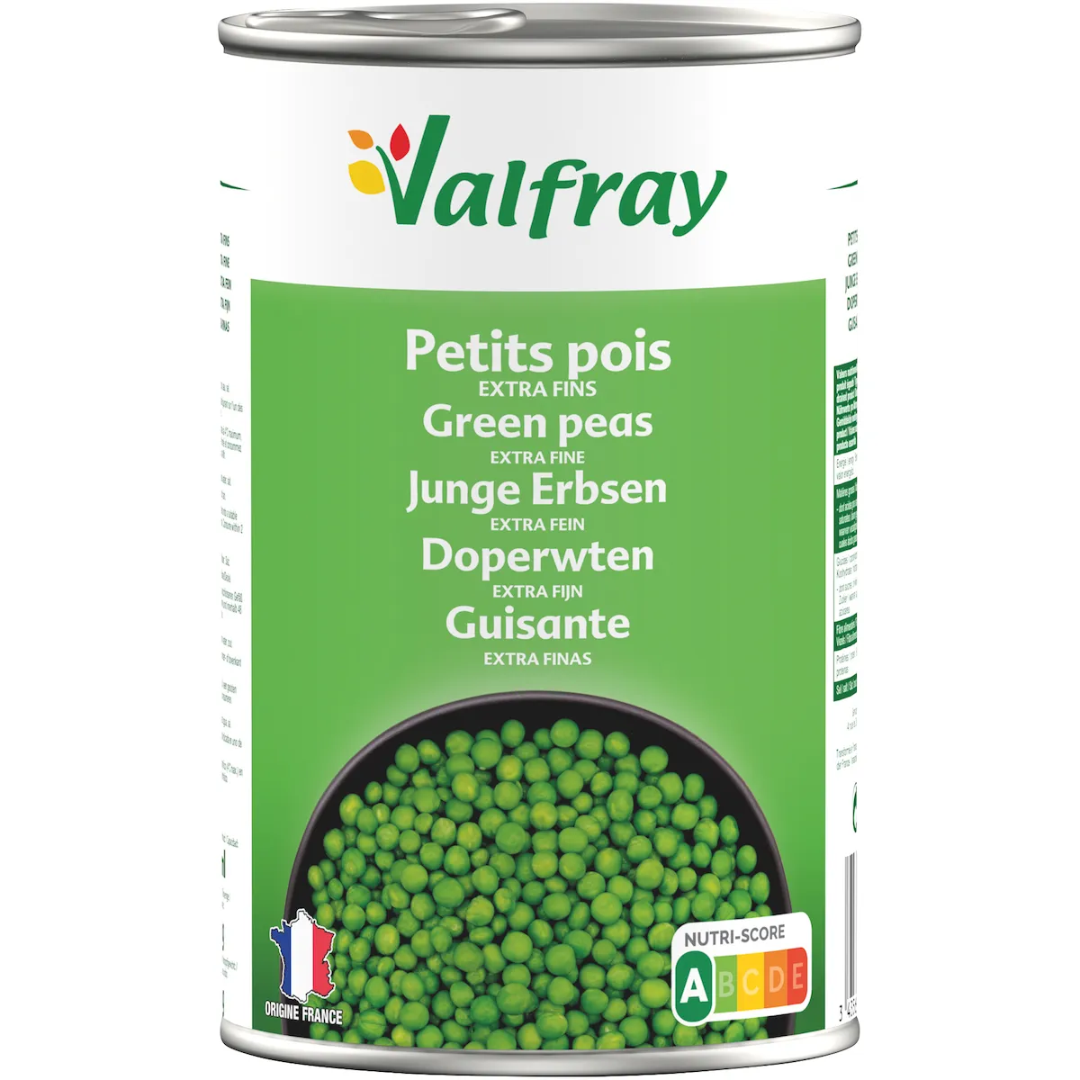 POIS EXTRA FINS NATUREL 5/1