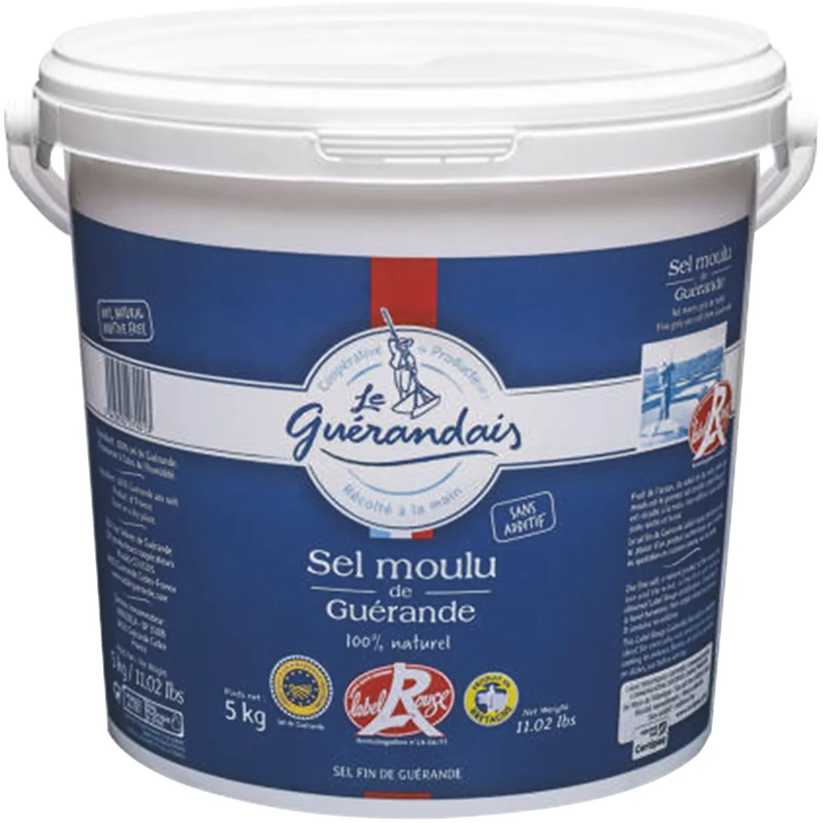 SEL FIN SEAU 5 KG LABEL ROUGE