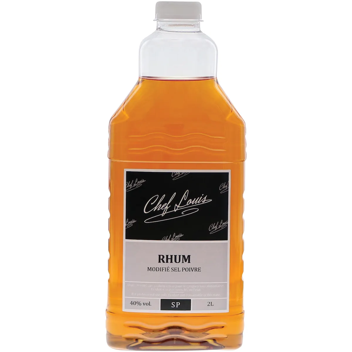 RHUM 40% VOL MODIFIE SEL POIVRE PET 2L