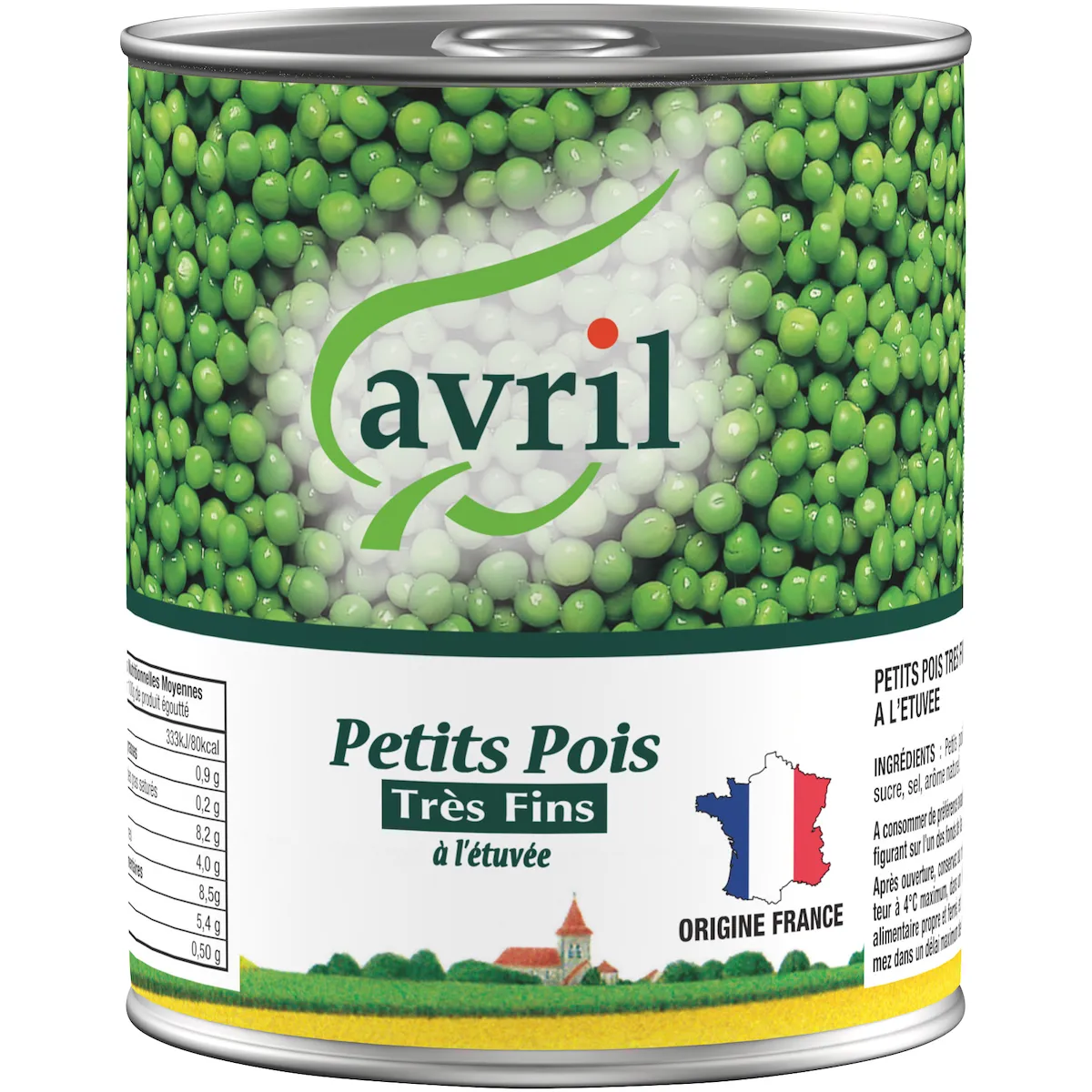 PETITS POIS TRES FINS ETUVEE BTE 4/4 OF
