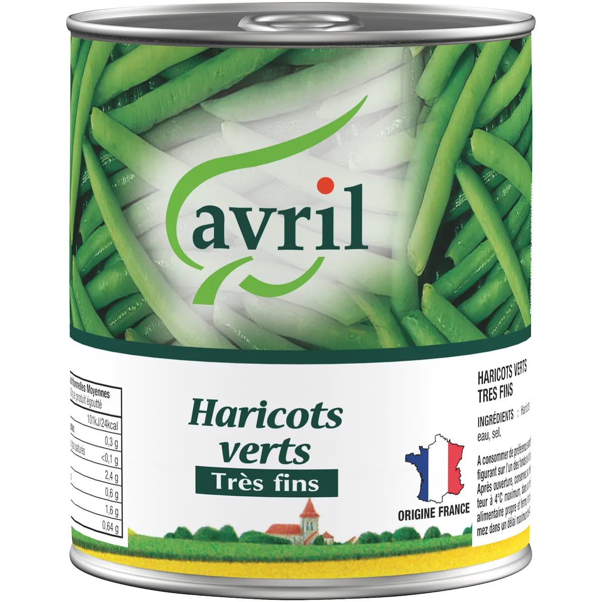 HARICOTS VERTS TRES FINS BTE 4/4 OF