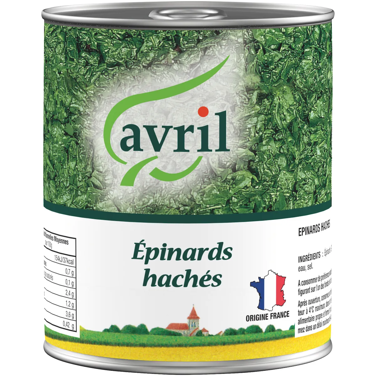 EPINARDS HACHES BTE 4/4 OF
