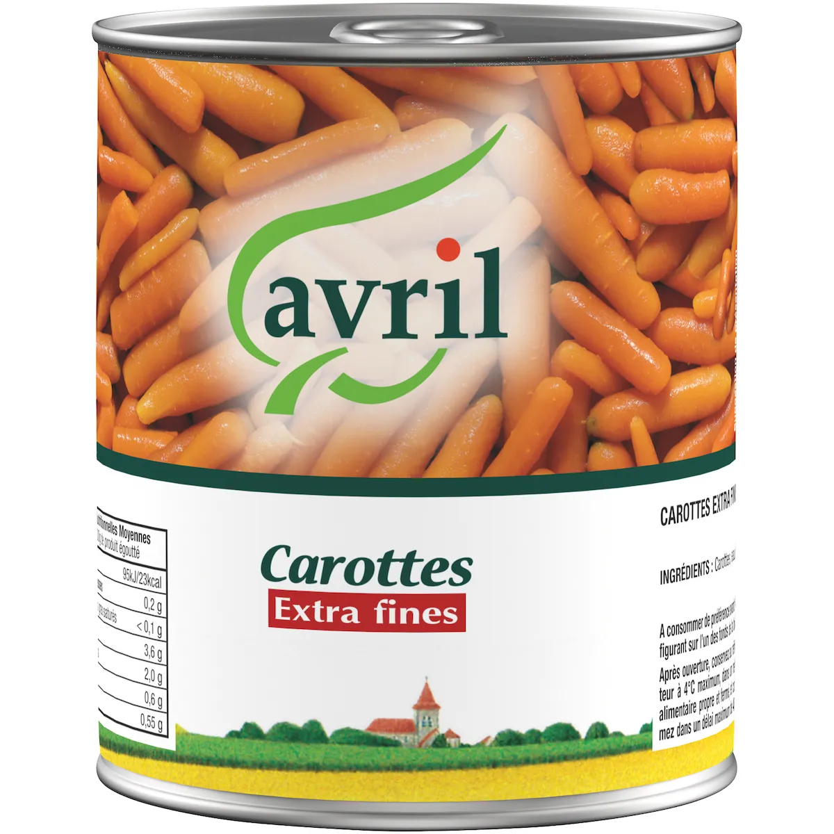 CAROTTES EXTRA FINES BTE 4/4 OF