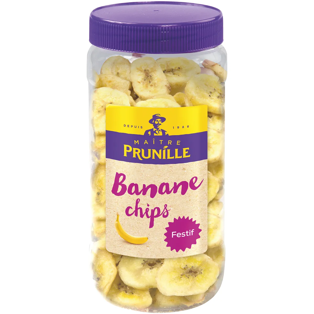 BANANE CHIPS 275GR