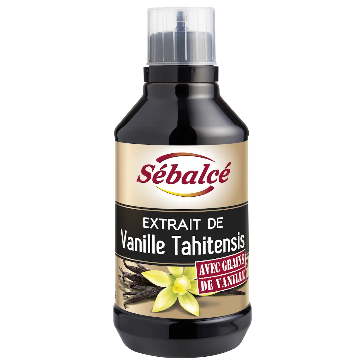 EXTRAIT DE VANILLE TAHITENSIS AVEC GRAINS BTL 500G
