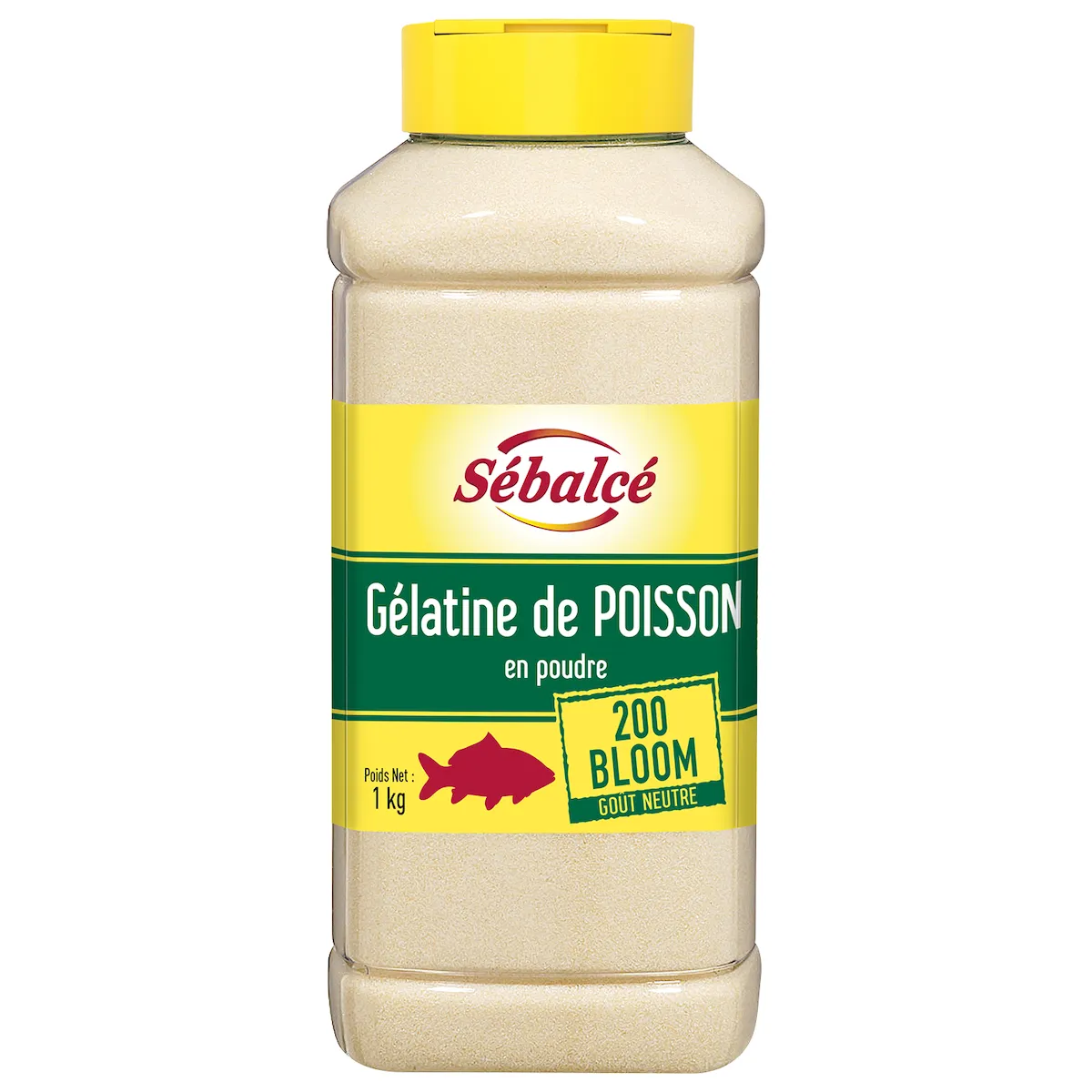 GELATINE DE POISSON EN POUDRE 200 BLOOM BTE 1KG