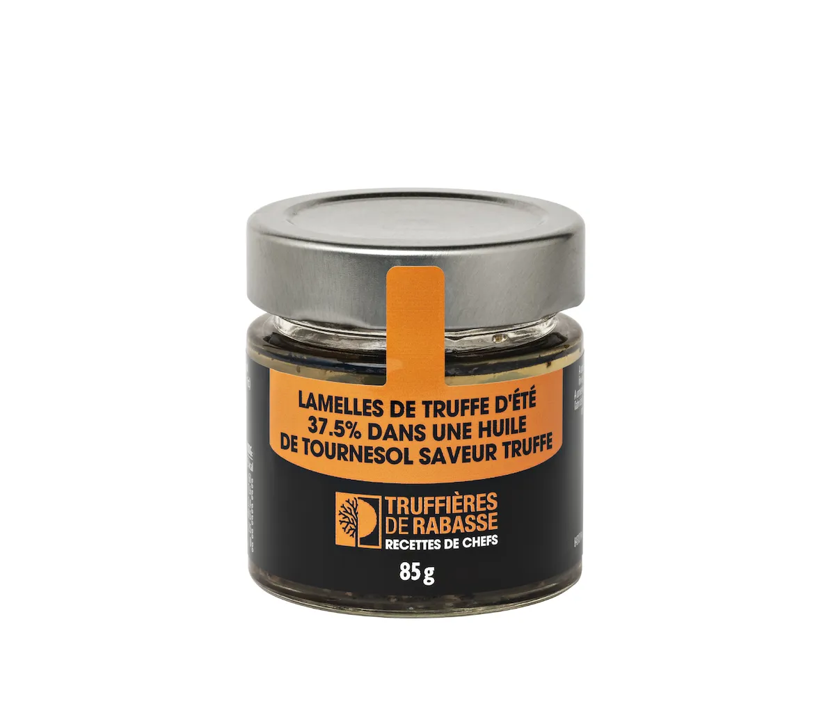 LAMELLES DE TRUFFE D ETE 37,5% HUILE DE TOURNESOL SAVEUR TRUFFE 85G