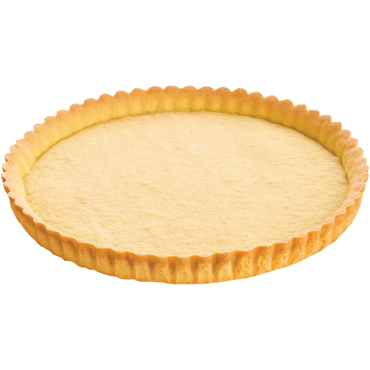 TARTE SABLEE BORD CANNELE BEURRE 22CM - 10 PIECES