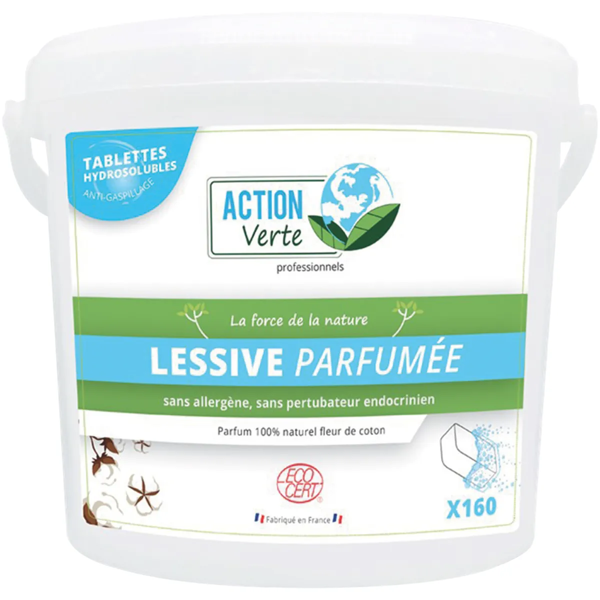 PASTILLE LESSIVE ACTION VERTE S160