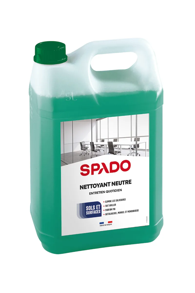 SPADO PROFESSIONNEL NETTOYANT NEUTRE BIDON 5 L