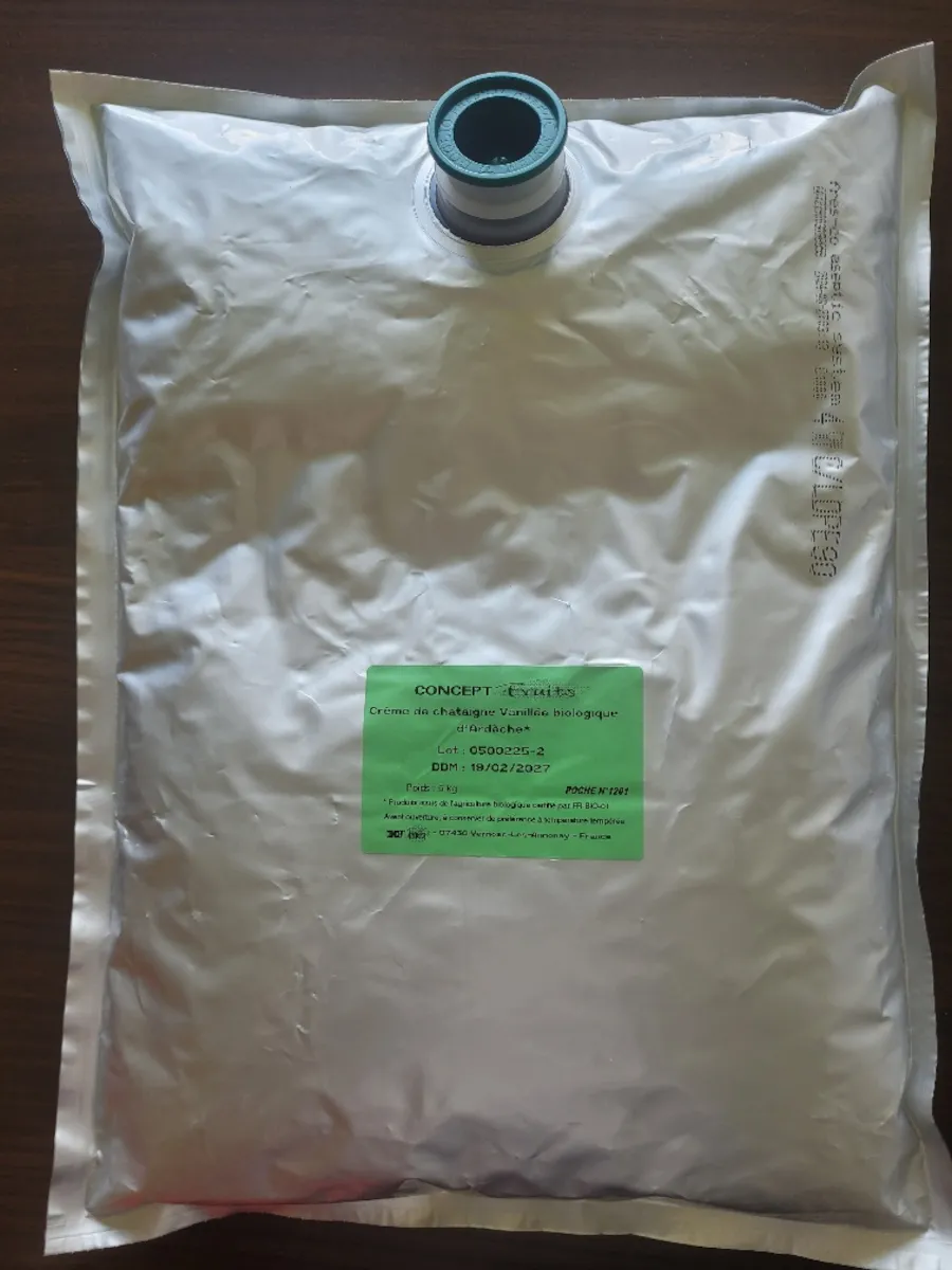 CREME DE MARRONS BIO D'ARDECHE 5KG