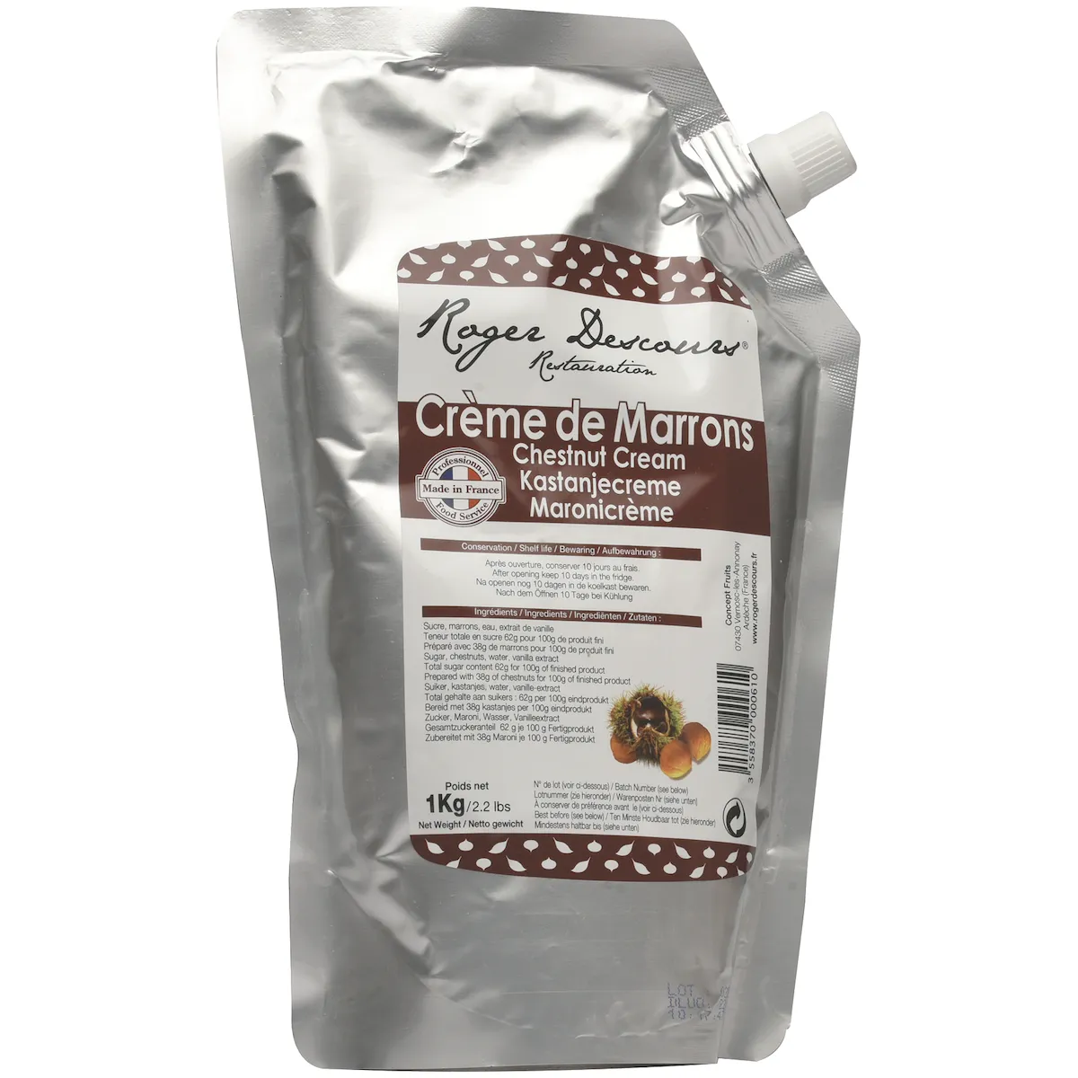 CREME DE MARRONS DOYPACK 1KG