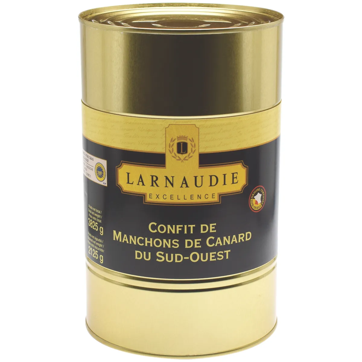 MANCHONS DE CANARD CONFITS 5/1