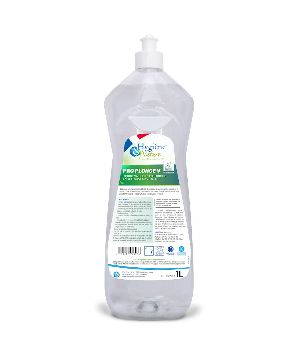 LIQUIDE VAISSELLE MAIN PRO PLONGE V - 1L