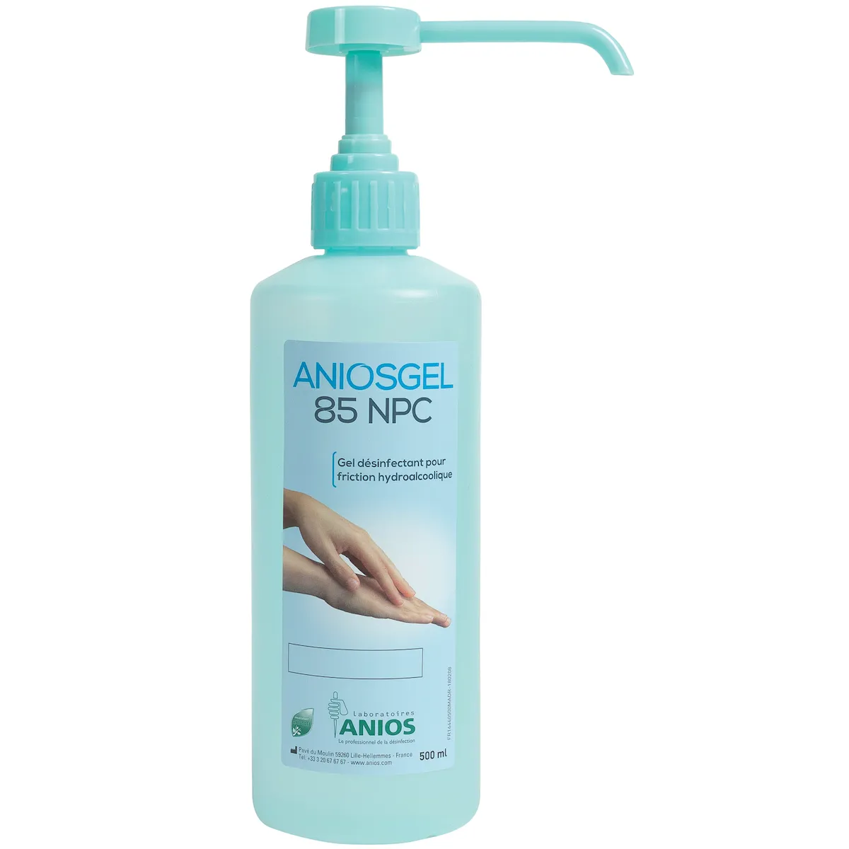 GEL HYDROALCOOLIQUE ANIOSGEL 85 NPC - FLACON DE 500ML