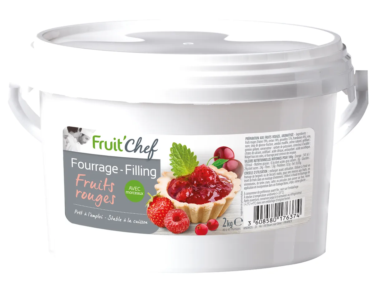 FOURRAGE FRUITS ROUGES 2KG