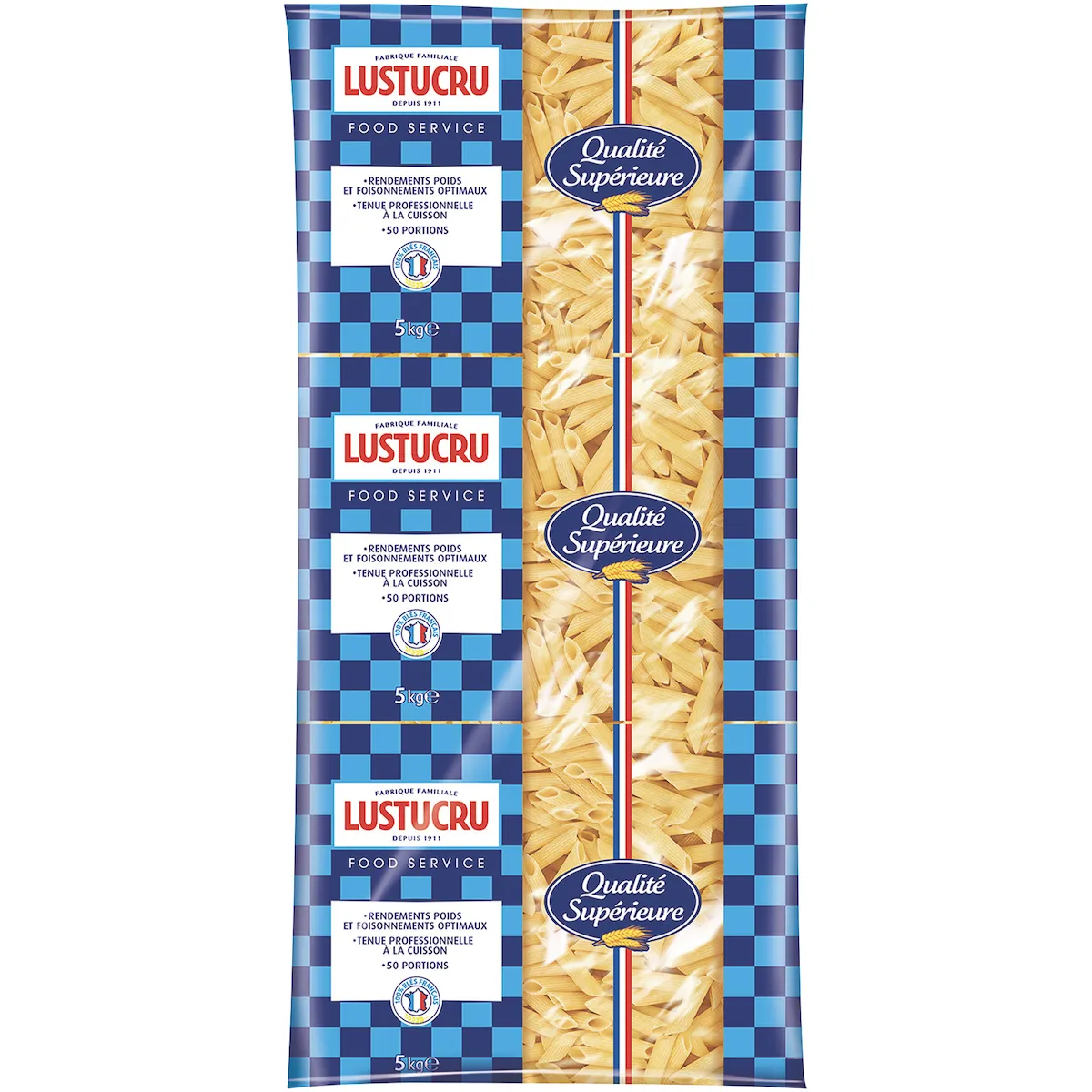 PENNE RIGATE QS - SAC 5KG