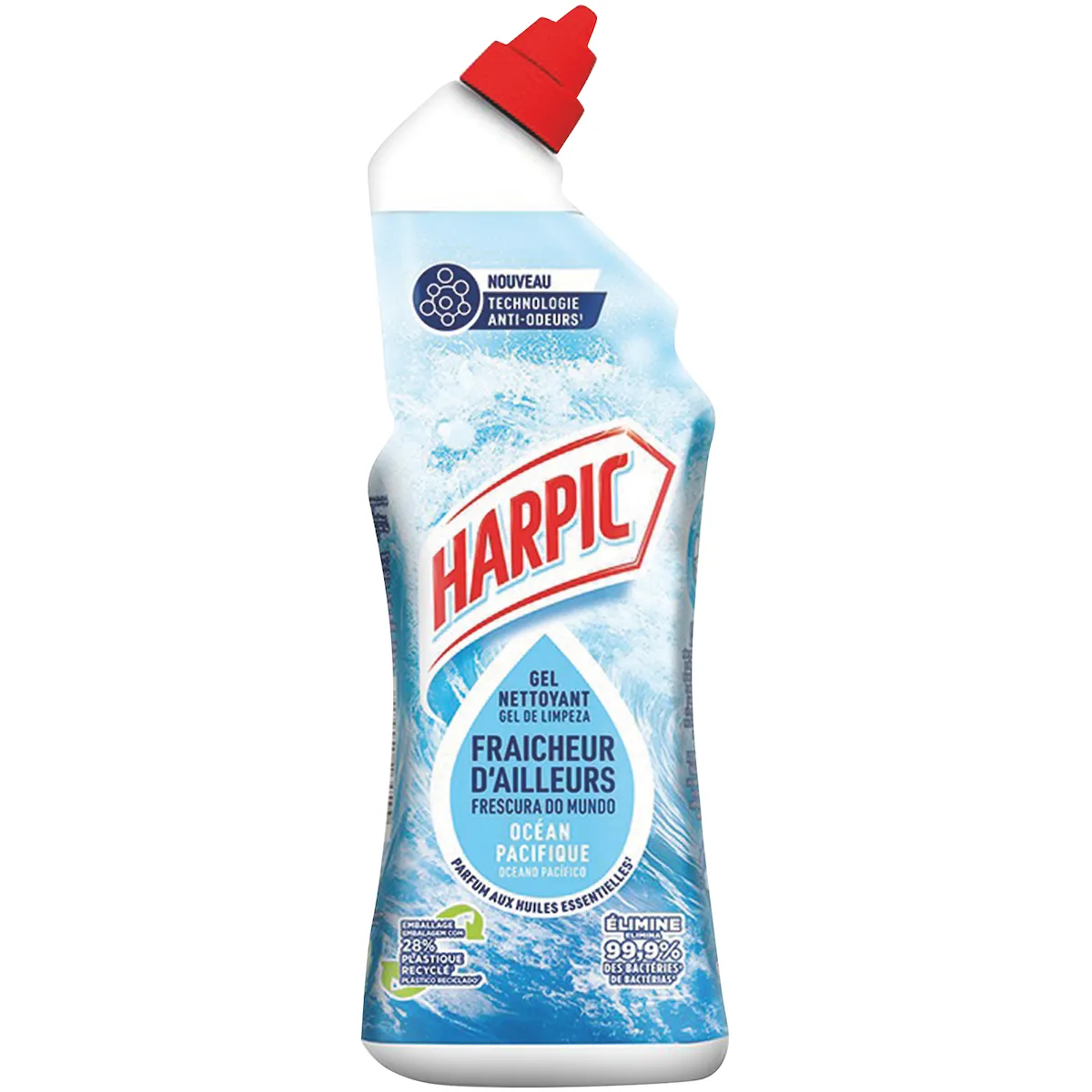 GEL WC FORCE OCÉANE - FLACON DE 750ML