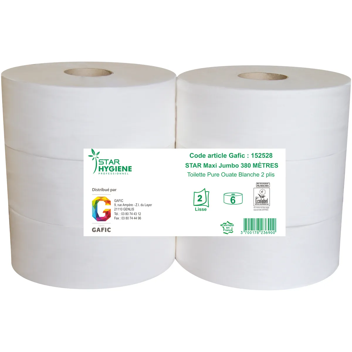 PH MAXI JUMBO 380M 2PLIS 8.5X25 X6   LISSE