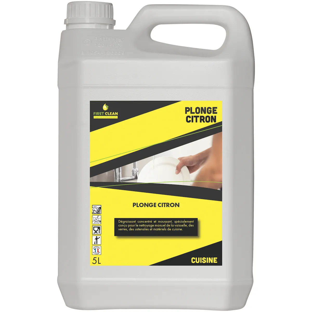 DÉTERGENT POUR PLONGE MANUELLE PARFUM CITRON