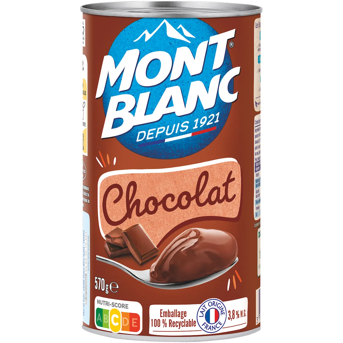 CREME DESSERT CHOCOLAT - BTE DE 570 G