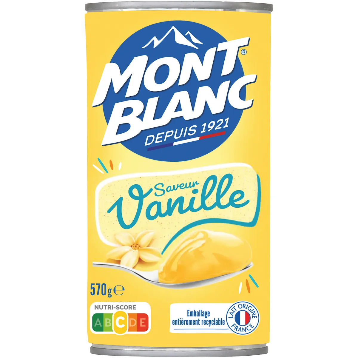 CREME DESSERT VANILLE - BTE DE 570G